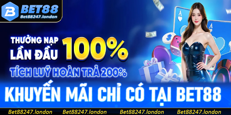 Các chương trình khuyến mãi đổi thưởng chỉ có tại bet88