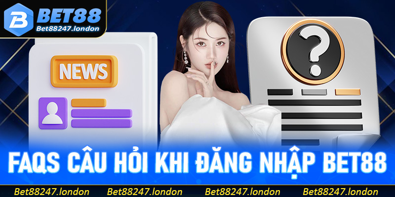 FAQs - Đề cập đến các câu hỏi đăng nhập bet88 thường gặp